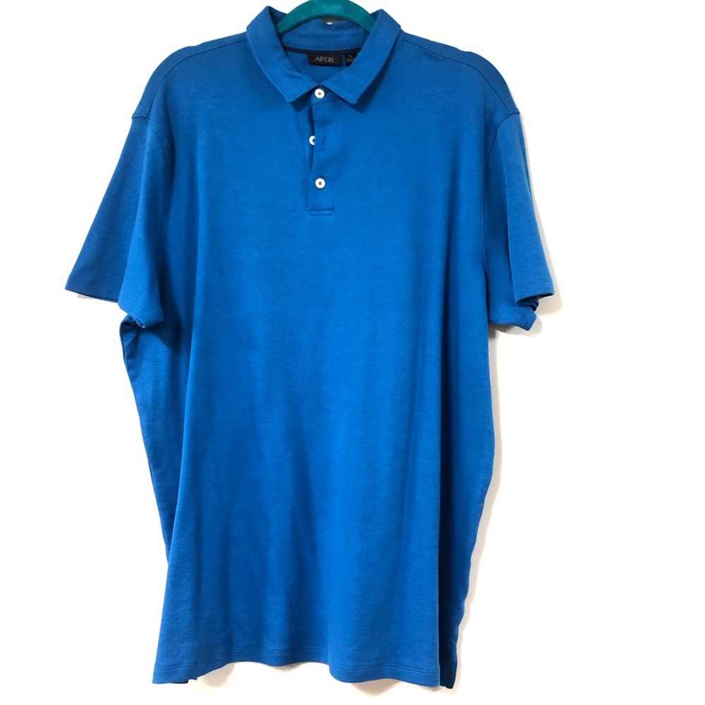 Apt. 9 Soft Touch Blue Polo XL